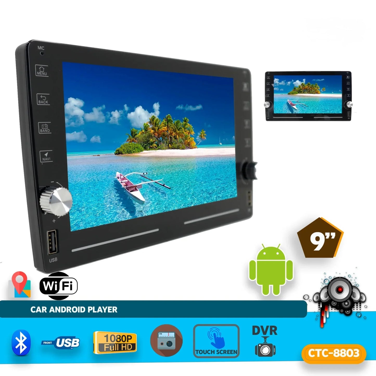 Multimedija za auto - Android - ctc-8803